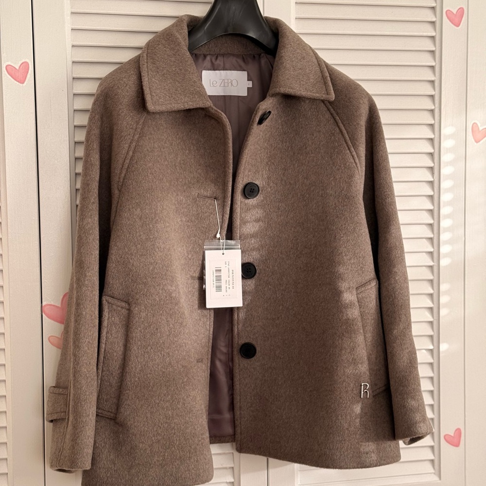 Wool & Cashmere Quiet Luxury Women's Pea Coat